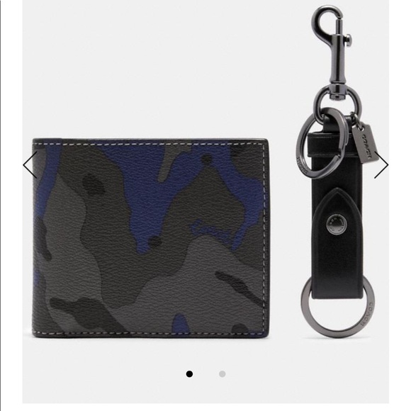 Coach Other - LAST1️⃣ COACH Wallet Gift Set Signature CAMO Canvs